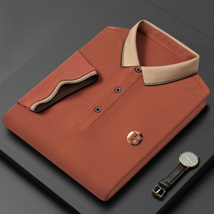 Lisslune | Men's breathable business polo shirt