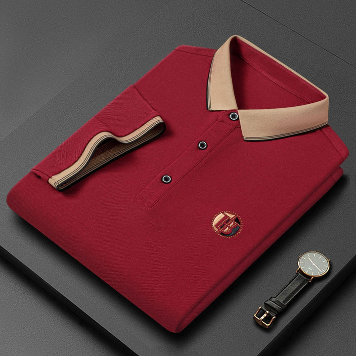 Lisslune | Men's breathable business polo shirt
