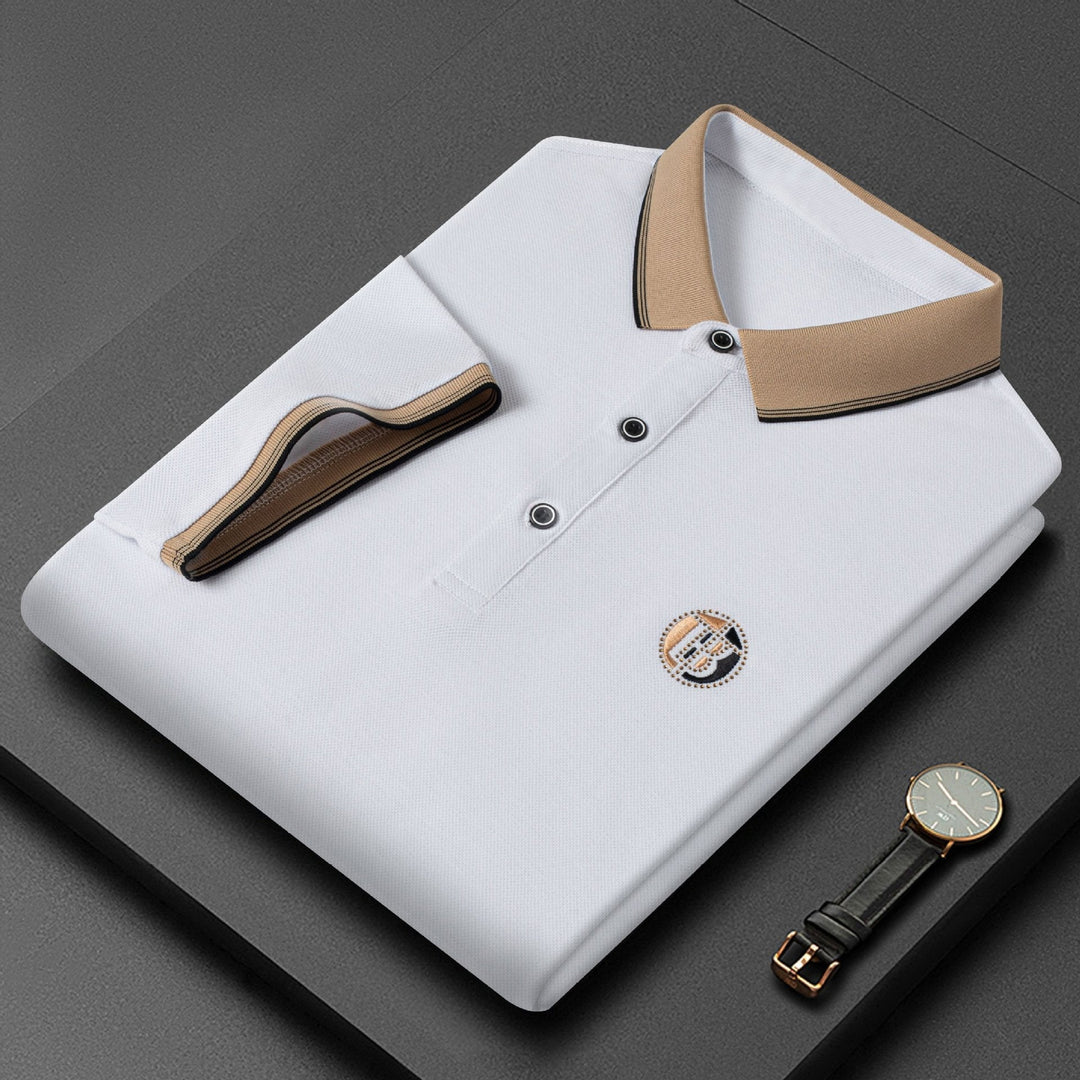 Lisslune | Men's breathable business polo shirt