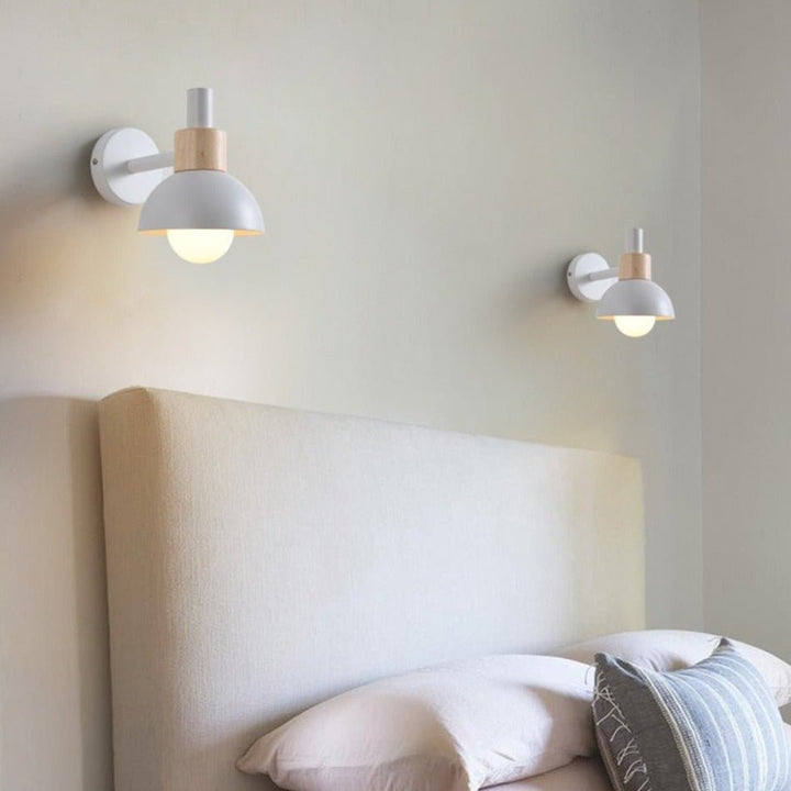 Lisslune | ElmRadiance - Wood Wall Lamp