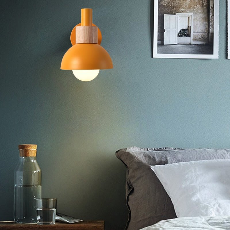Lisslune | ElmRadiance - Wood Wall Lamp