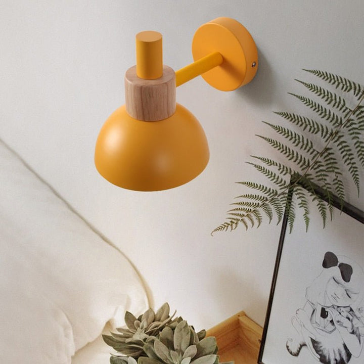 Lisslune | ElmRadiance - Wood Wall Lamp