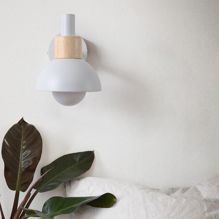 Lisslune | ElmRadiance - Wood Wall Lamp