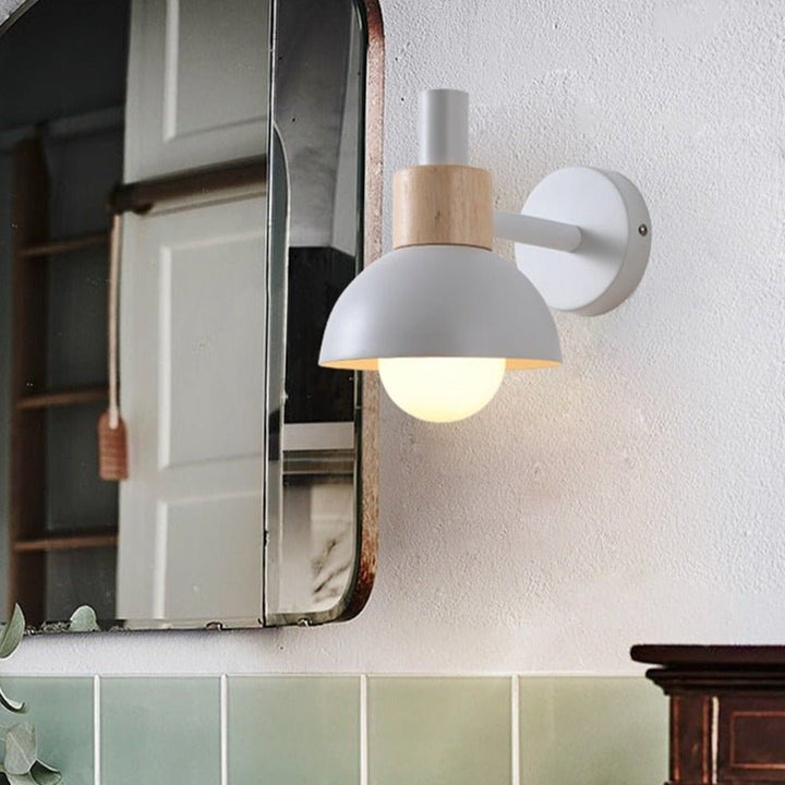 Lisslune | ElmRadiance - Wood Wall Lamp