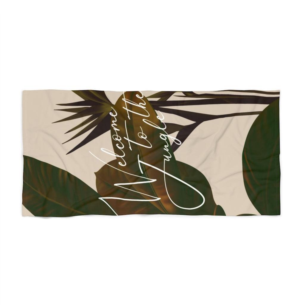 Lisslune | Jungle Oasis Vibrant Beach Towel