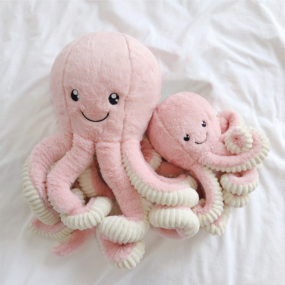 Lisslune | Kids Kuschl-Octopus Plush Toy – soft and cuddly for all age groups