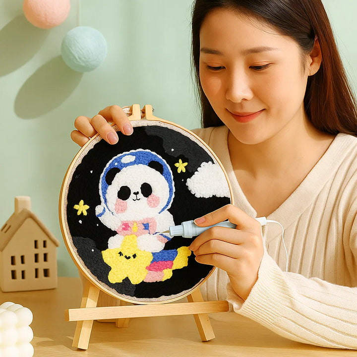 Lisslune | Relaxing embroidery set with various designs