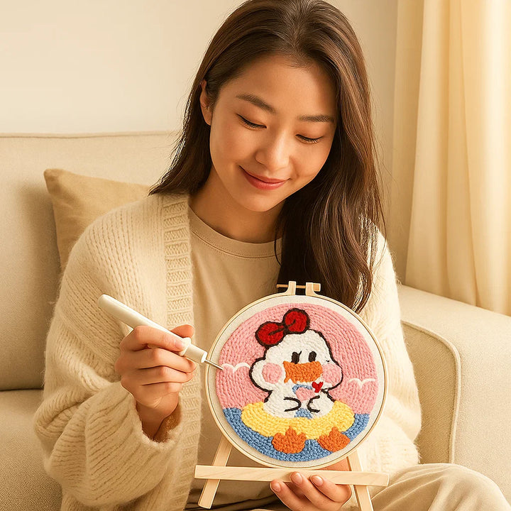 Lisslune | Relaxing embroidery set with various designs