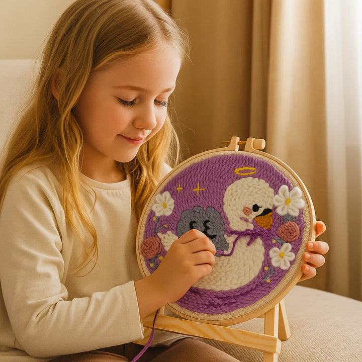 Lisslune | Relaxing embroidery set with various designs