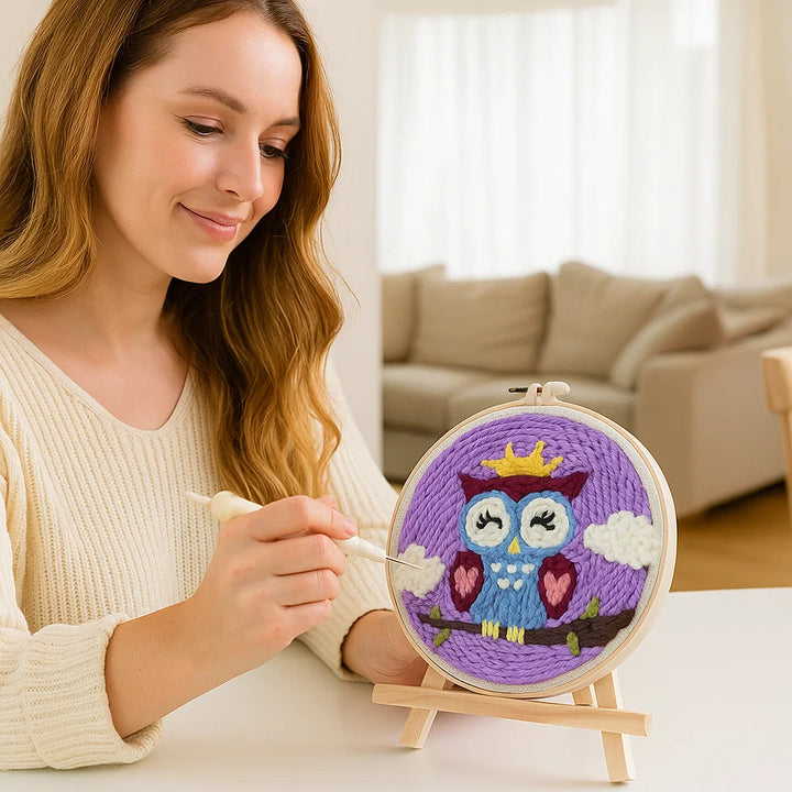 Lisslune | Relaxing embroidery set with various designs