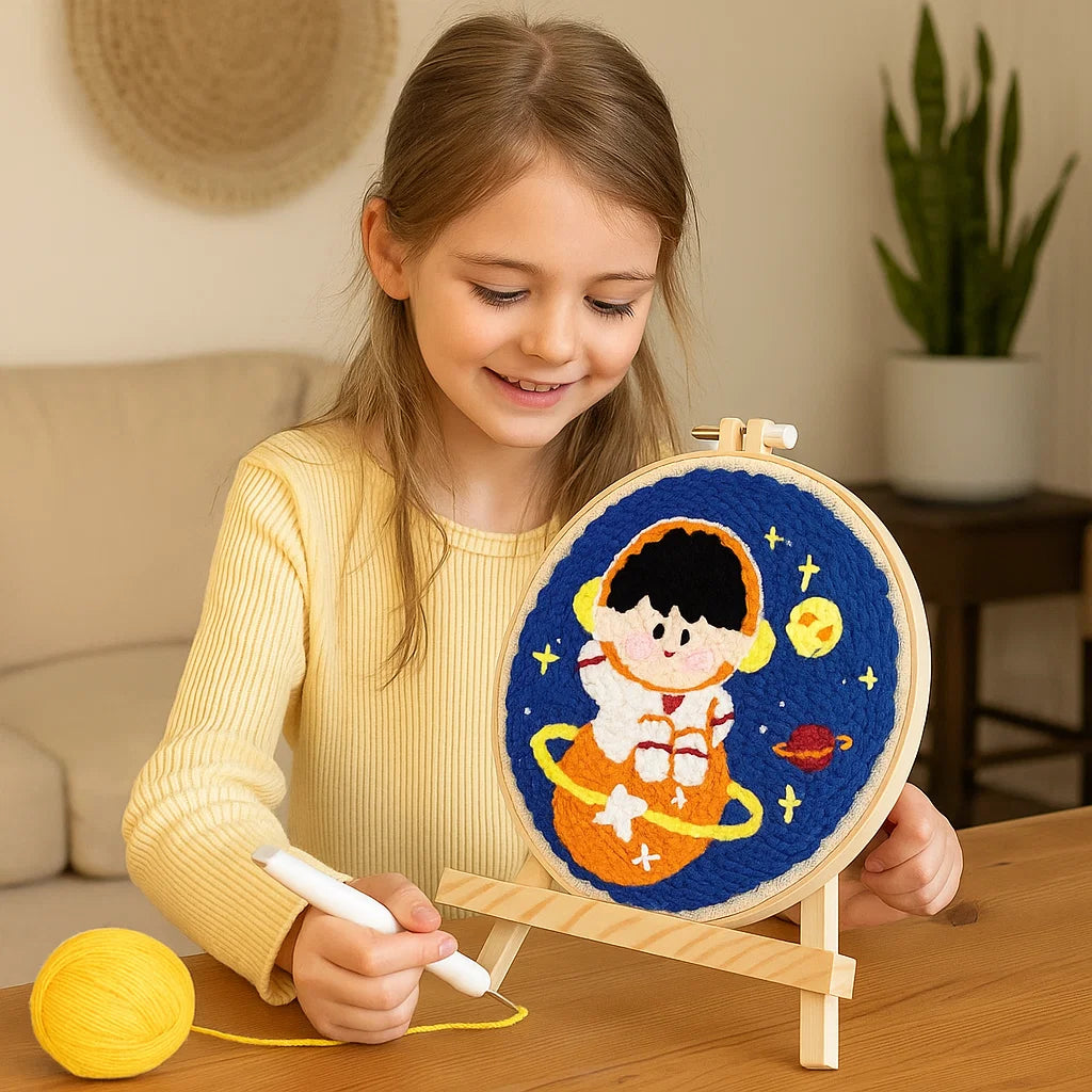 Lisslune | Relaxing embroidery set with various designs