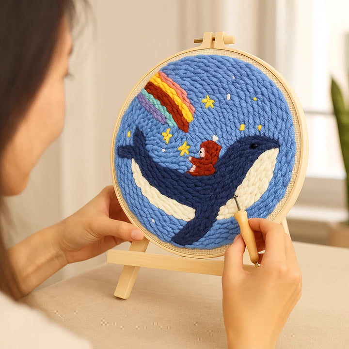 Lisslune | Relaxing embroidery set with various designs