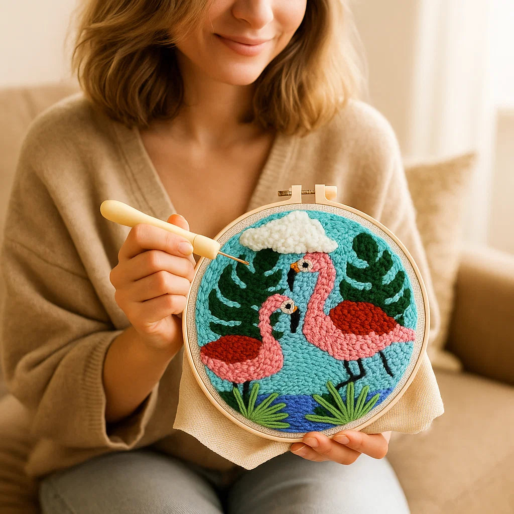 Lisslune | Relaxing embroidery set with various designs