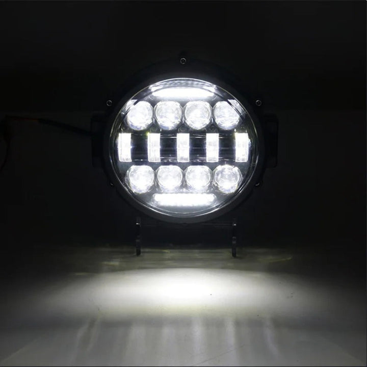 Lisslune | High Power LED Driving Light 7" | Long-Range Car & 4x4 Spotlight