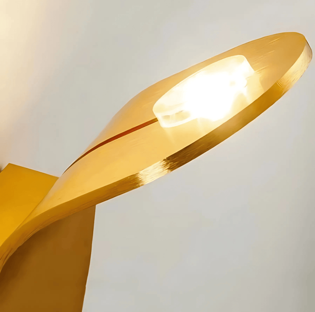 Lisslune | Modern Curved Wall Lamp with LED Light