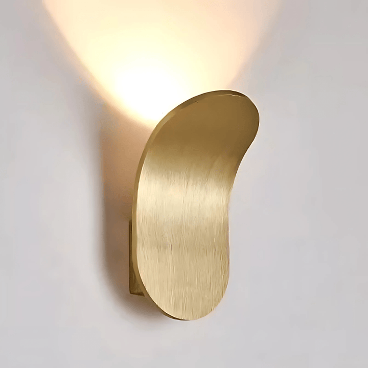 Lisslune | Modern Curved Wall Lamp with LED Light