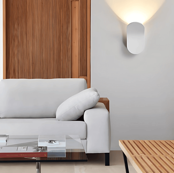 Lisslune | Modern Curved Wall Lamp with LED Light