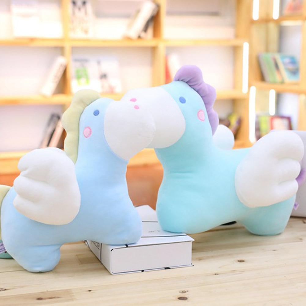 Lisslune | Shady Kawaii Flying Horse Plush Pillow - Perfect Gift and Home Decor for Kids