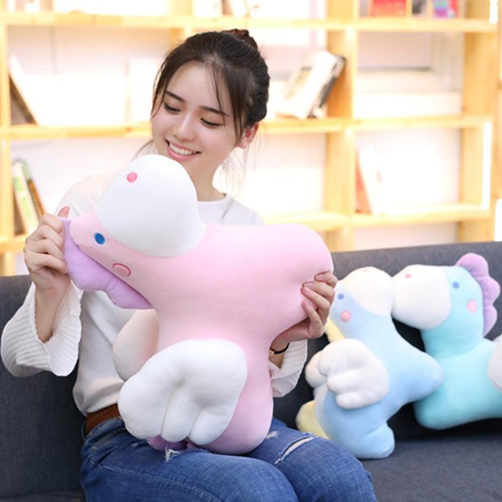 Lisslune | Shady Kawaii Flying Horse Plush Pillow - Perfect Gift and Home Decor for Kids