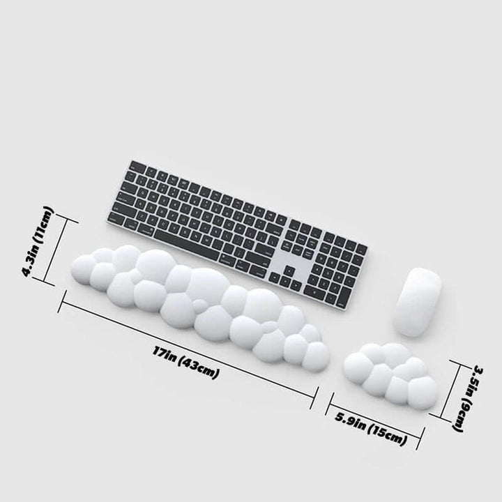 Lisslune | Cloud-shaped Keyboard & Mouse Wrist Rest