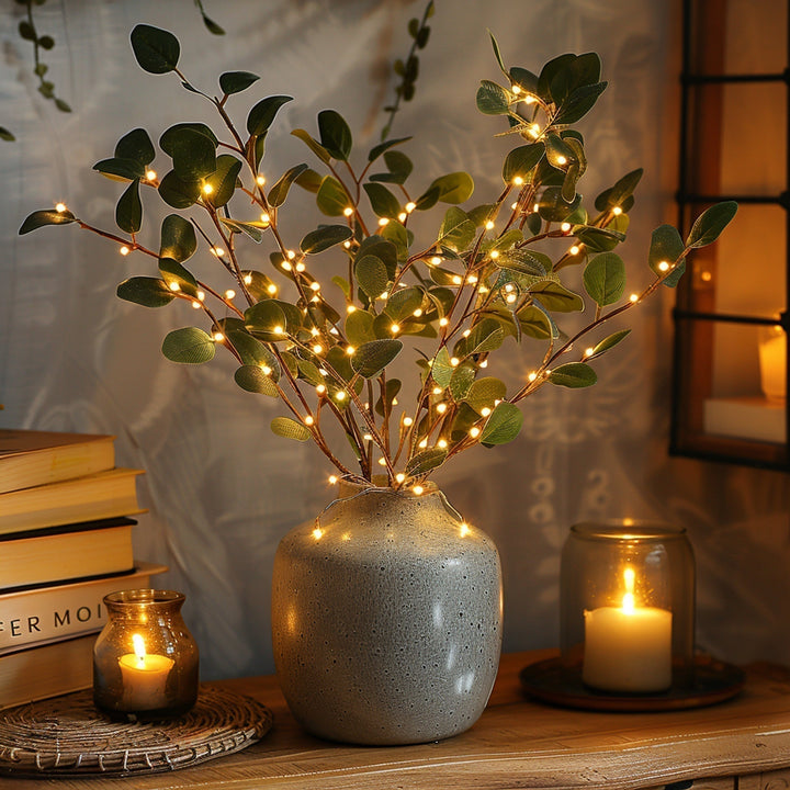Lisslune | OliveLume LED lamp – Natural beauty in olive branch design
