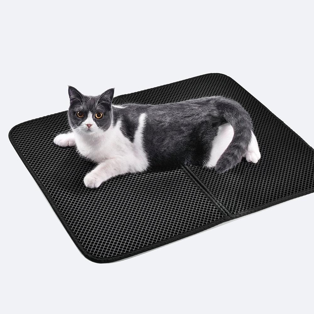 Lisslune | Litter Box Mat - Effortlessly Keep a Clean Home