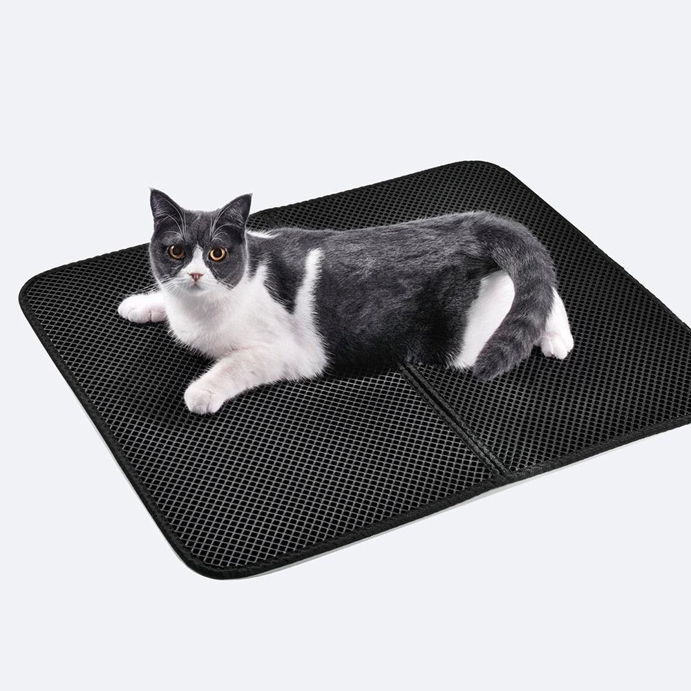 Lisslune | Litter Box Mat - Effortlessly Keep a Clean Home