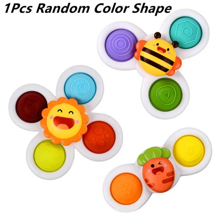 Lisslune | Kiddova – Colorful Bath Fidget Spinner with Cute Insect Design