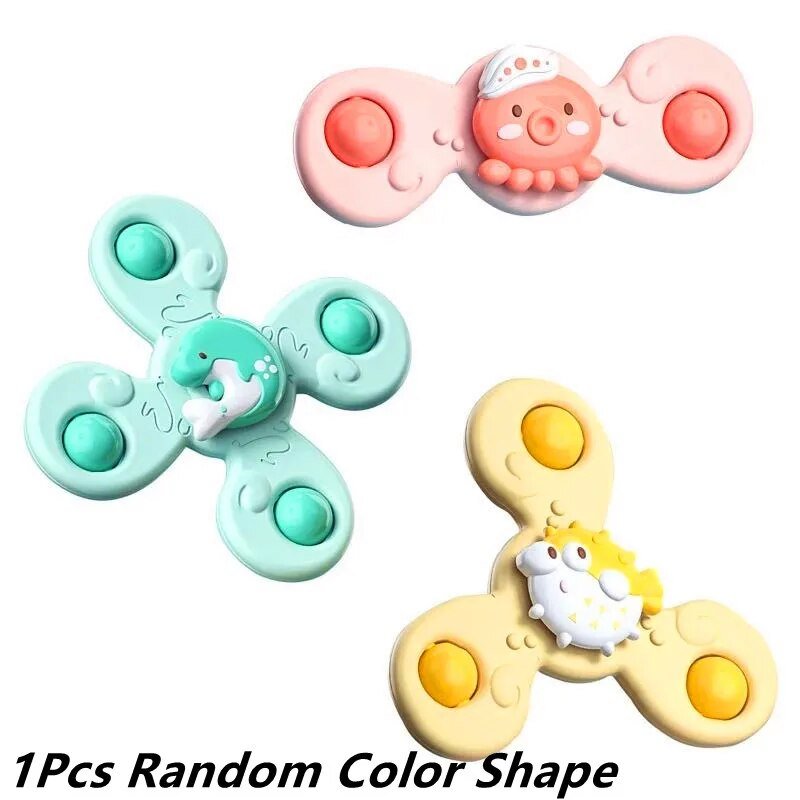 Lisslune | Kiddova – Colorful Bath Fidget Spinner with Cute Insect Design