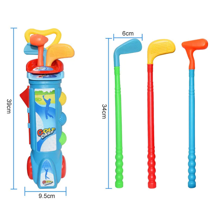 Lisslune | KidSwing Golf Set for Children – Complete Practice Set for Indoor & Outdoor from 3 Years