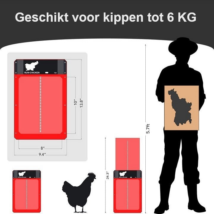 Lisslune | PRO+ | Automatic Chicken Flap