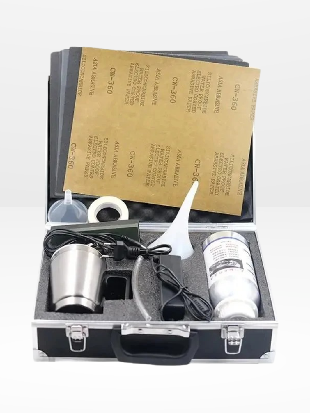 Lisslune | Headlight Restoration Kit | ClearVision | Car Headlight Repair & Polishing System