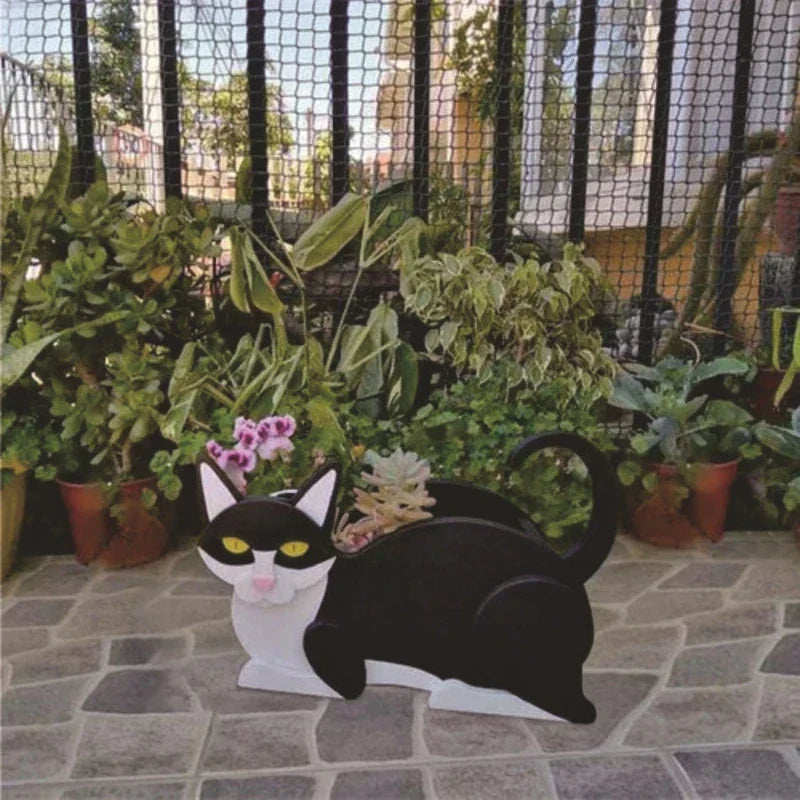 Lisslune | KittyKraft Cat-Shaped DIY Garden Pot