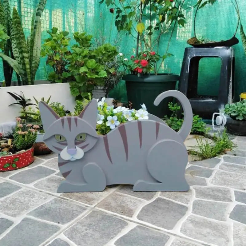 Lisslune | KittyKraft Cat-Shaped DIY Garden Pot