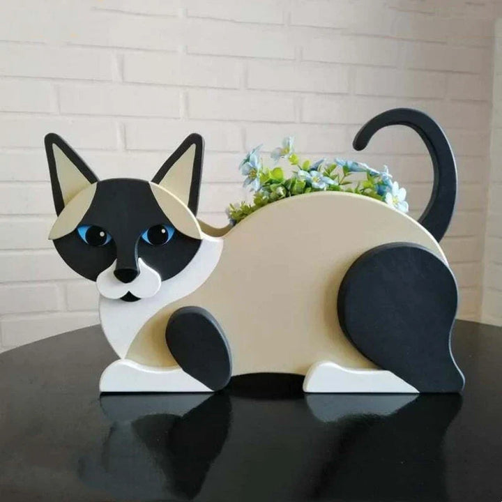 Lisslune | KittyKraft Cat-Shaped DIY Garden Pot