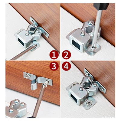 Lisslune | Classic Cabinet Door Lock Made of Stainless Steel