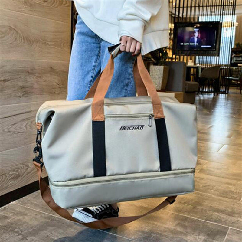 Lisslune | Travel & Sports Bag | Waterproof Duffel for Gym, Weekend Trips & Holidays | Unisex Carryall