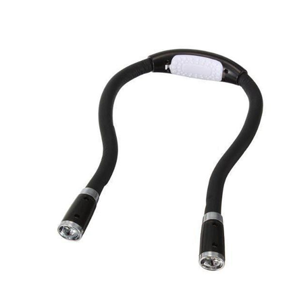 Lisslune | FlexiGlow Neck Lamp – Portable LED Lighting for Crafting & Reading