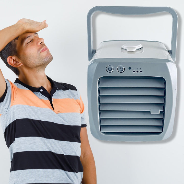 Lisslune | Mini Air Cooler with Water Reservoir – USB Connection 200 ml