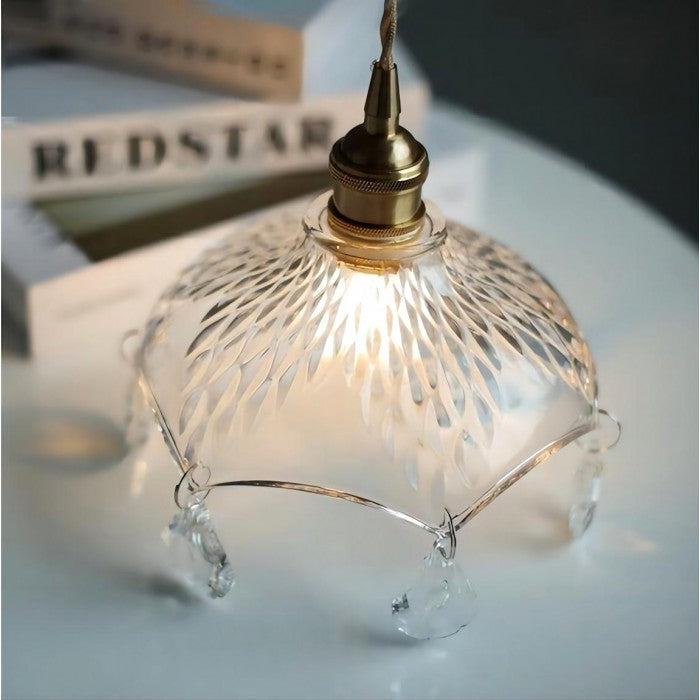 Lisslune | CrystalAura - Retro-inspired pendant light