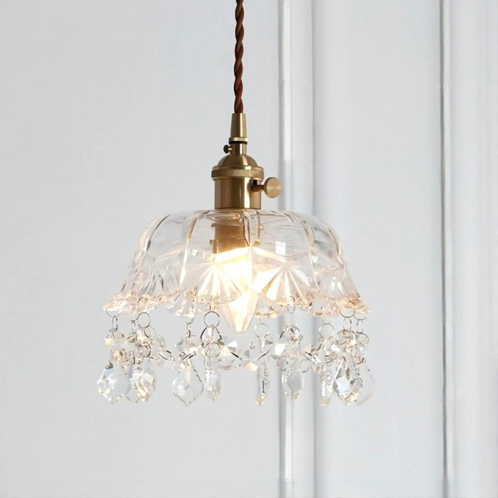 Lisslune | CrystalAura - Retro-inspired pendant light