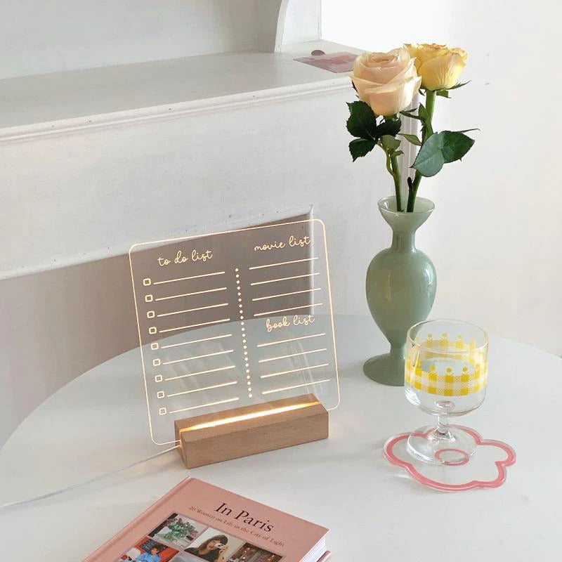 Rynx | Korean Acrylic Memo Board