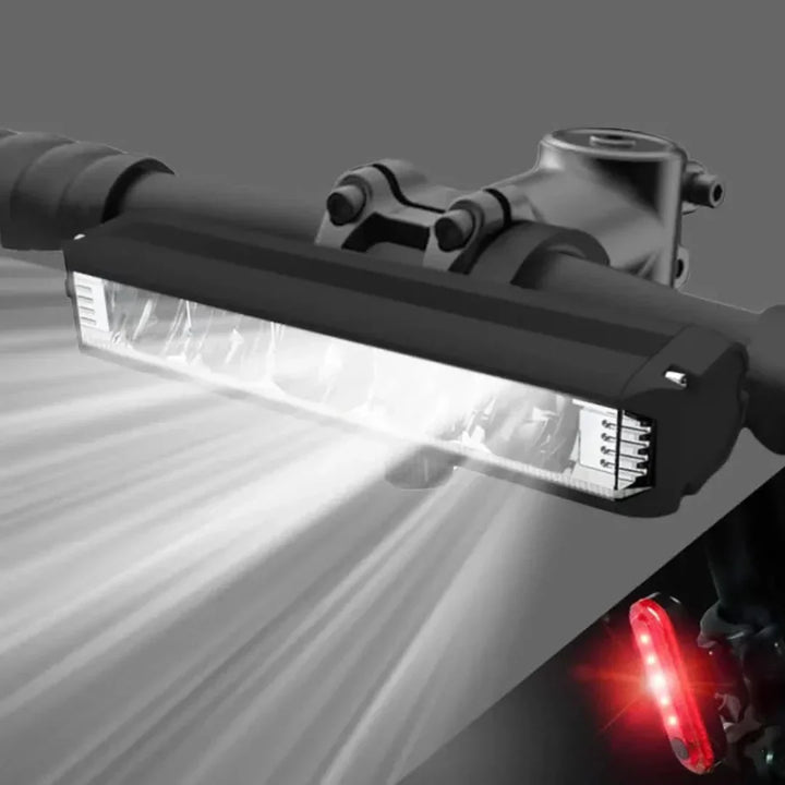 Lisslune | Powerful Bike Front Light 1400 Lumen – USB Rechargeable and Weather Resistant