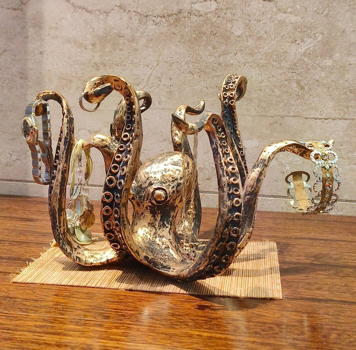 Lisslune | Kraken - Octopus Design Rustic Crush Holder