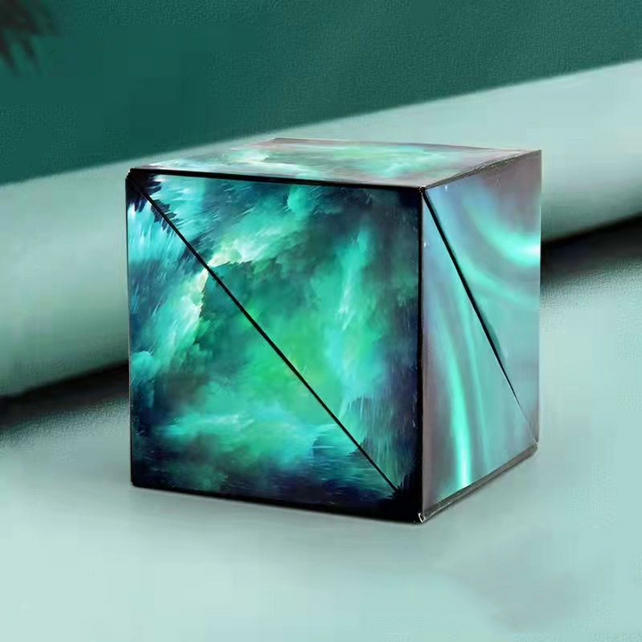 Lisslune | FoldFun Shape Cube – Creative 3D Puzzle for Children and Adults