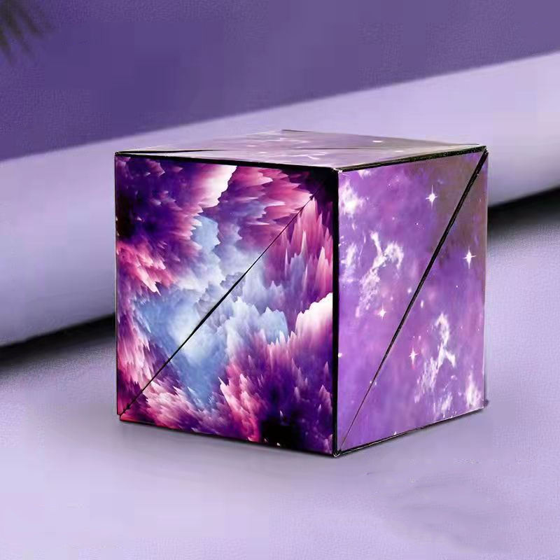 Lisslune | FoldFun Shape Cube – Creative 3D Puzzle for Children and Adults