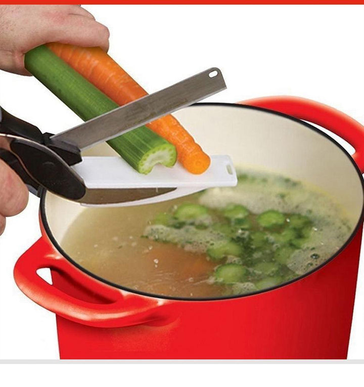 Lisslune | Clever Cutter - 2in1 Kitchen Cutter