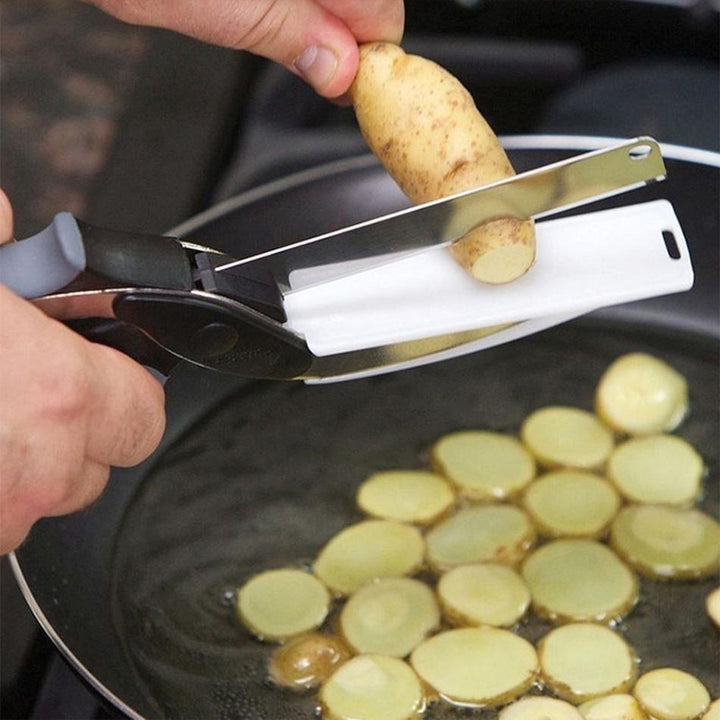 Lisslune | Clever Cutter - 2in1 Kitchen Cutter