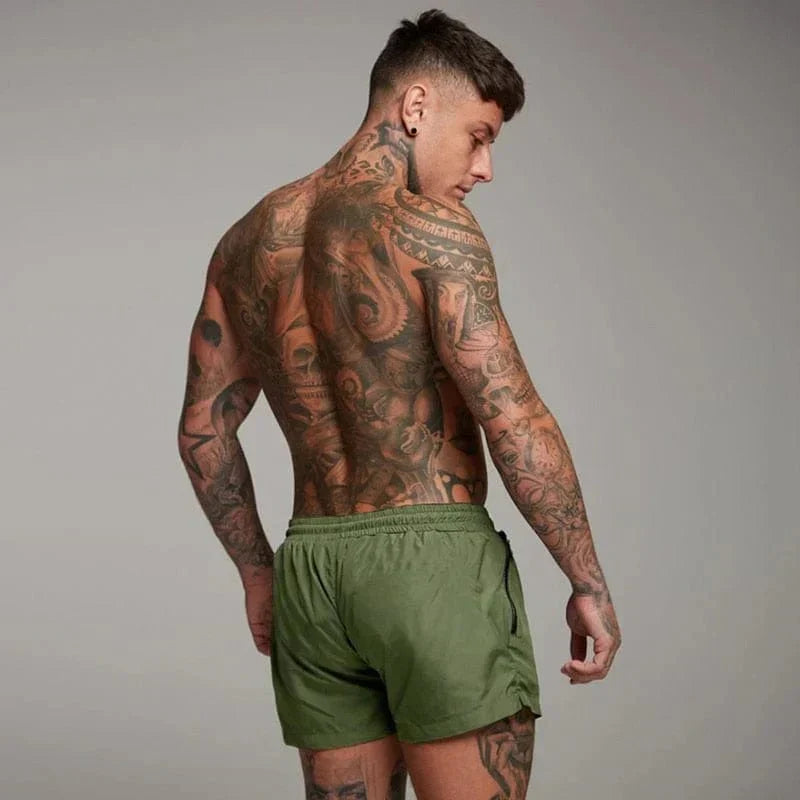 Lisslune | Short Swim Shorts for Men with Pocket