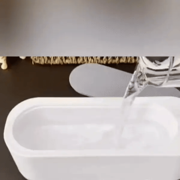 Lisslune | Ultrasonic Cleaning Device | Gentle, Efficient & Versatile for Jewelry, Glasses, Watches, and Dentures